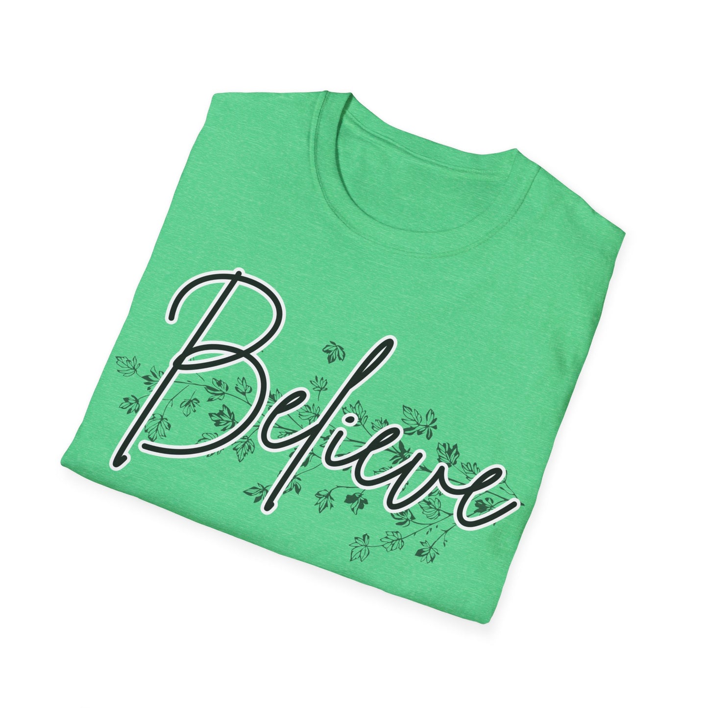 Inspirational 'Believe' Unisex Softstyle T-Shirt - Comfort for Every Occasion