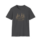 Camping Tent and Campfire T-Shirt