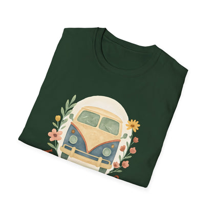 Floral Camper Van T-Shirt