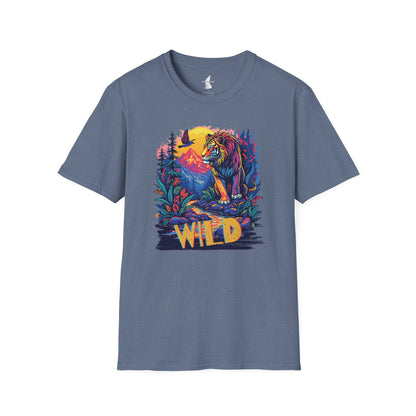 Stay Wild Lion Graphic T-Shirt