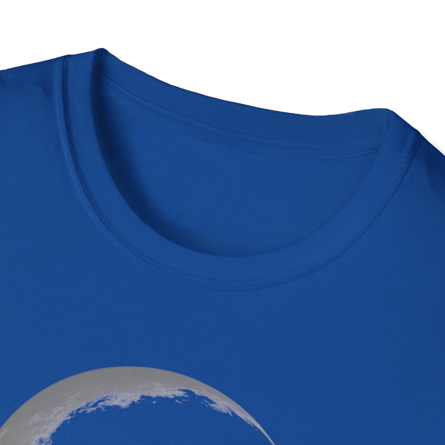 Moonlit Deer Unisex Softstyle T-Shirt – Nature Lover's Tee for Outdoor Enthusiasts