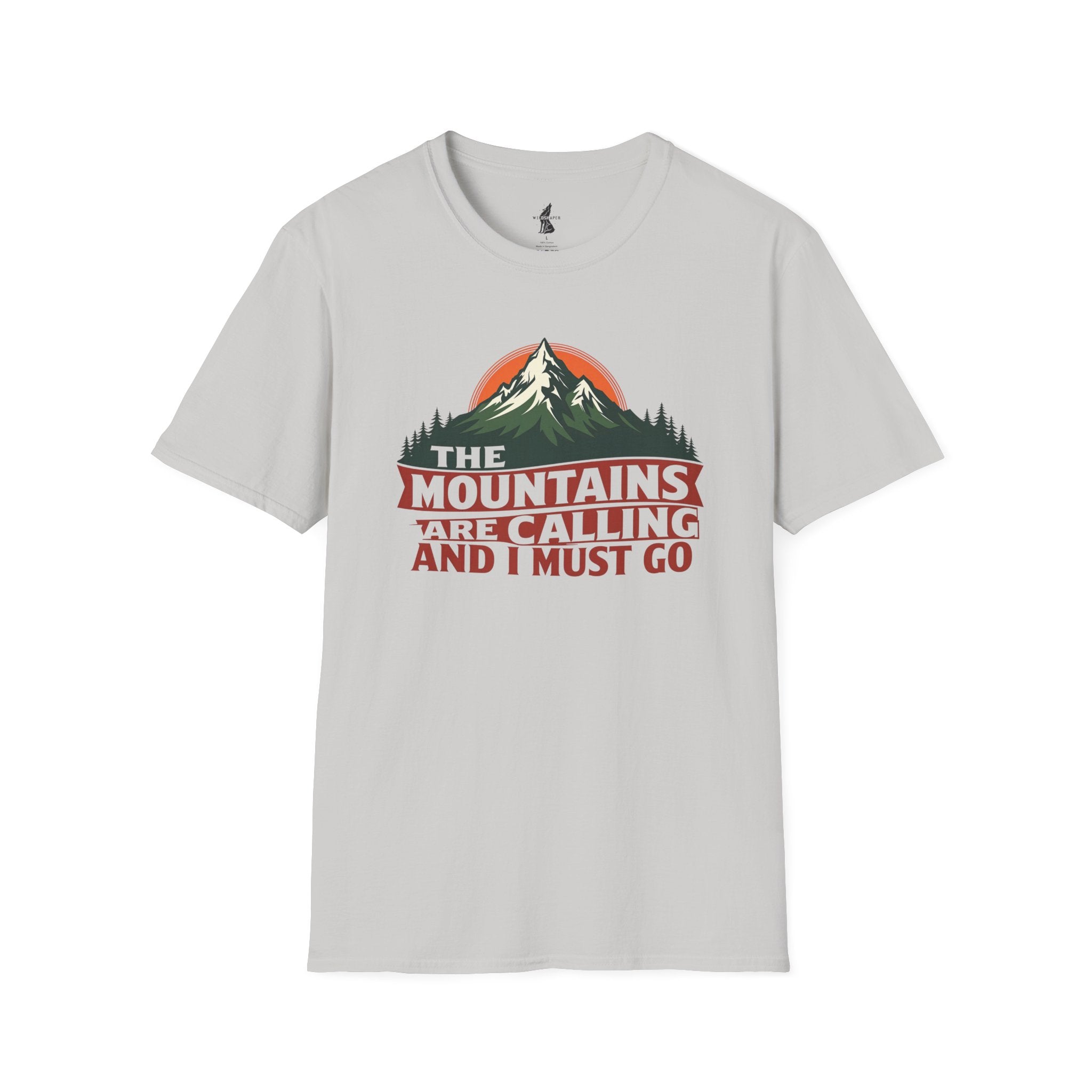 'The Mountains Are Calling' Adventure T-Shirt