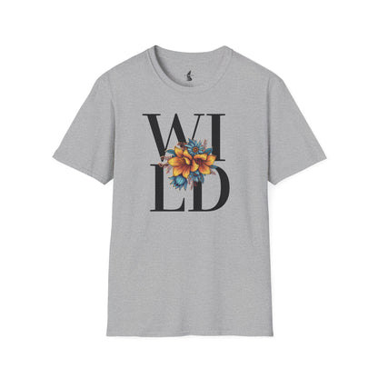 Wild Text Graphic T-Shirt