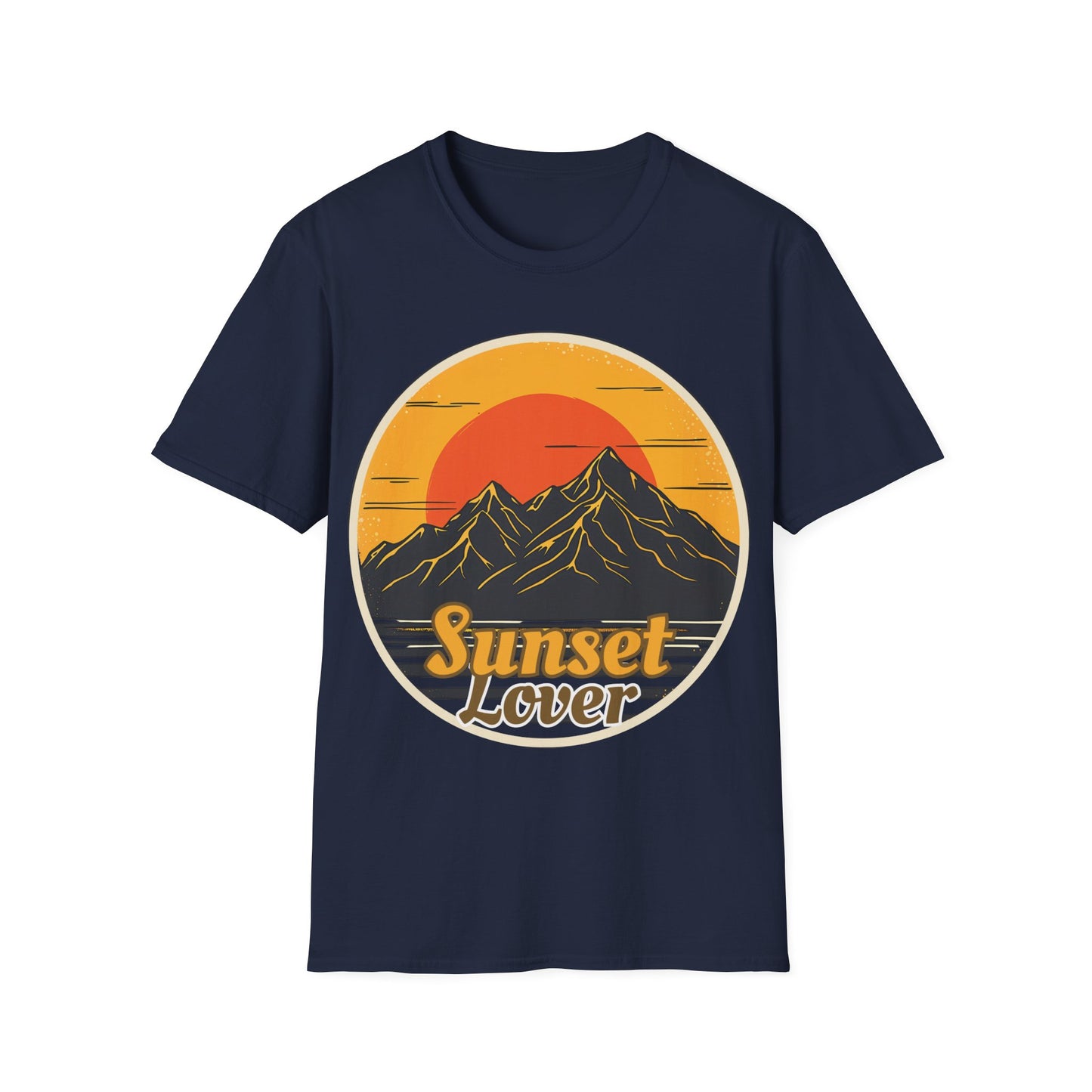 Sunset Lover Unisex Softstyle T-Shirt - Perfect for Nature Lovers and Outdoor Enthusiasts