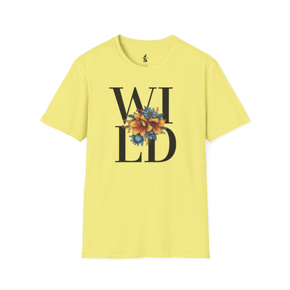 Wild Text Graphic T-Shirt